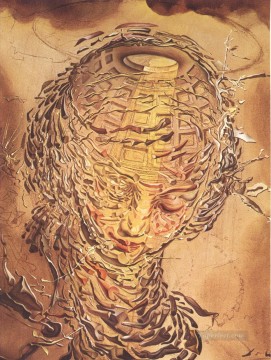 Raphaelesque Head Exploding 2 シュルレアリスム Oil Paintings